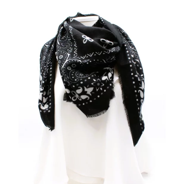 Echarpe carrée avec imprimé mode