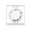 bracelet pierre naturelle aigue marine