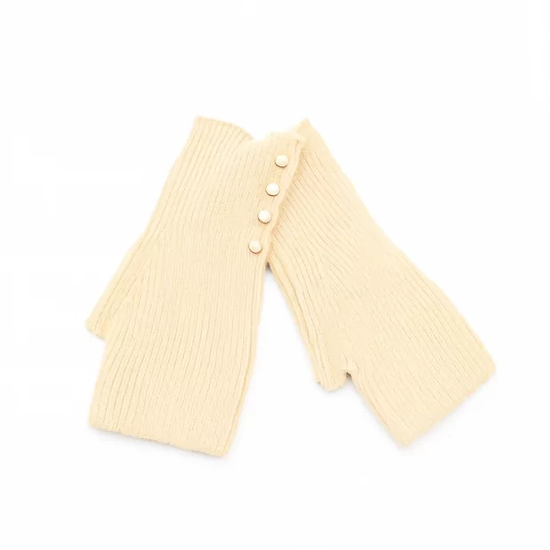 Mitaine laine clouté