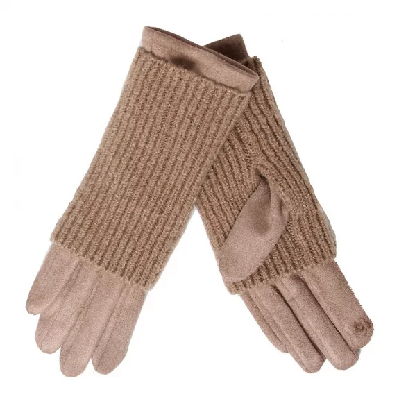 Gant suédine avec mitaine