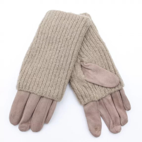 Gant suédine avec mitaine