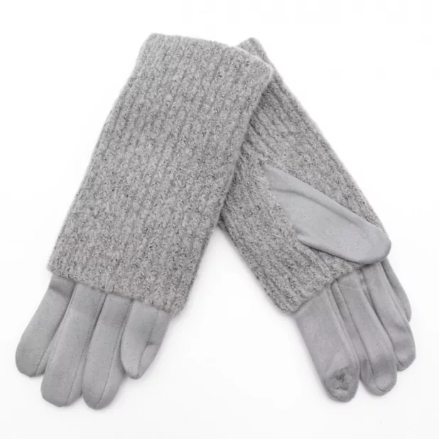 Gant suédine avec mitaine