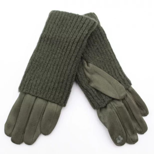 Gant suédine avec mitaine