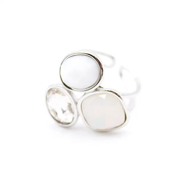 Bague tendance cabochons