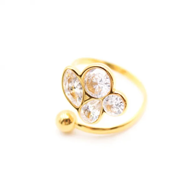 Bague tendance acier inoxydable