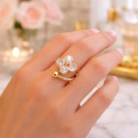 Bague tendance acier inoxydable