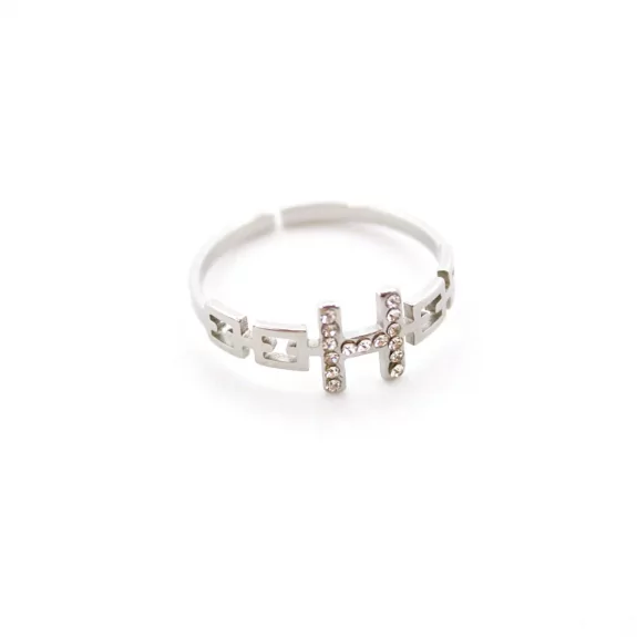 Bague tendance luxe H