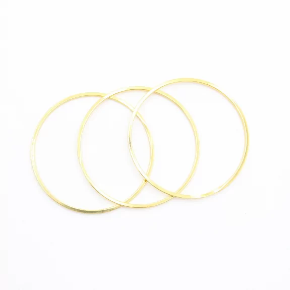 Pack 3 joncs acier lisses