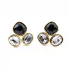 Boucles d'oreilles tendance cabochons