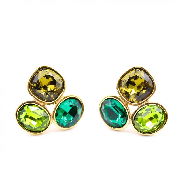 Boucles d'oreilles tendance cabochons