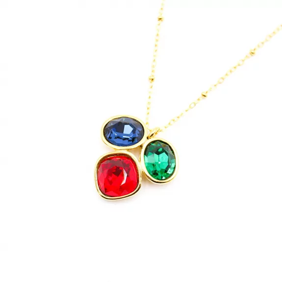 Collier tendance cabochons