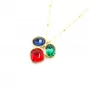 Collier tendance cabochons