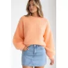Pull femme pastel en maille douce