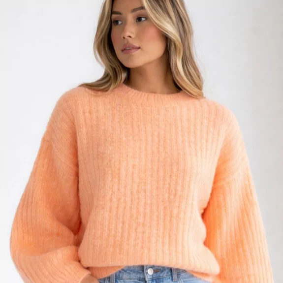Pull femme pastel en maille douce
