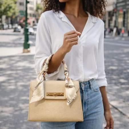 Petit sac à main avec foulard