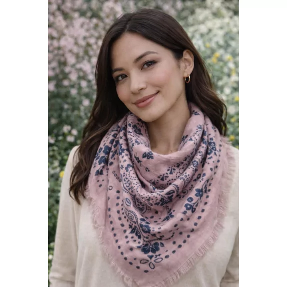 Écharpe Bandana Femme – Motif Paisley