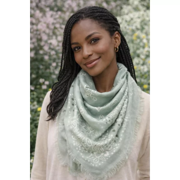 Écharpe Bandana Femme – Motif Paisley