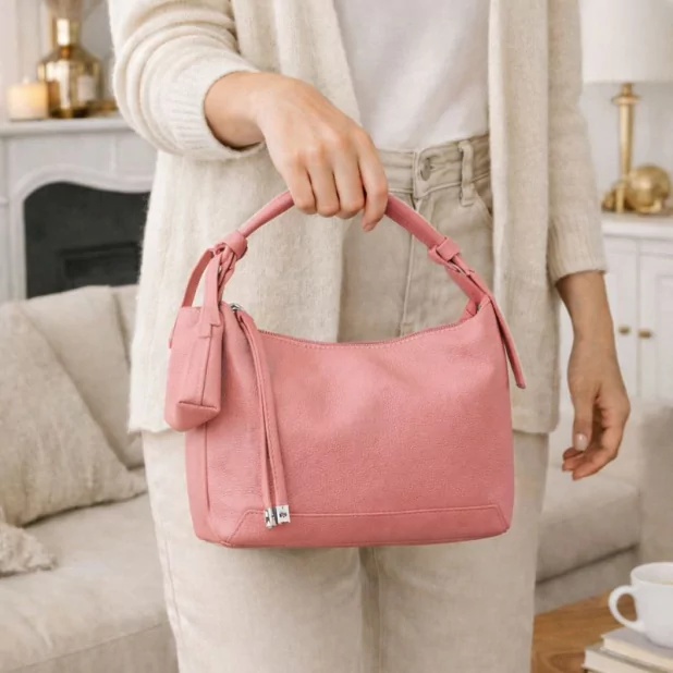 Sac à main aspect cuir – Porté main ou bandoulière