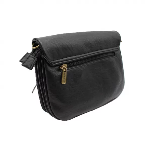 Sac aspect cuir souple – Rabat aimanté – Double poches