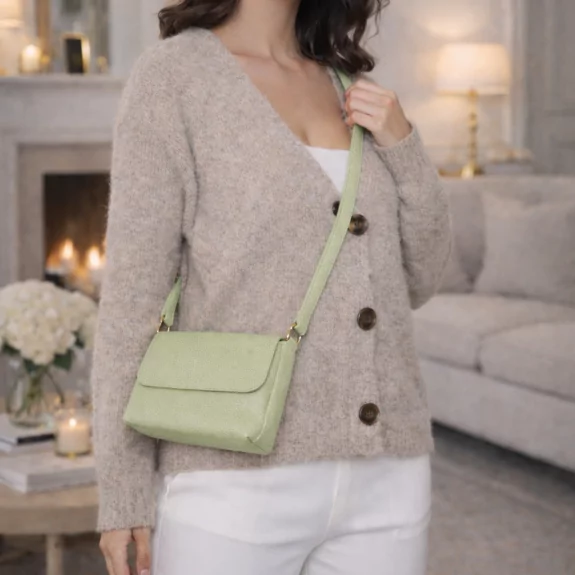 Sac à main bandoulière – Fermeture rabat