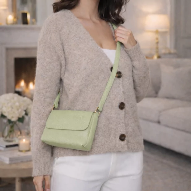 Sac à main bandoulière – Fermeture rabat