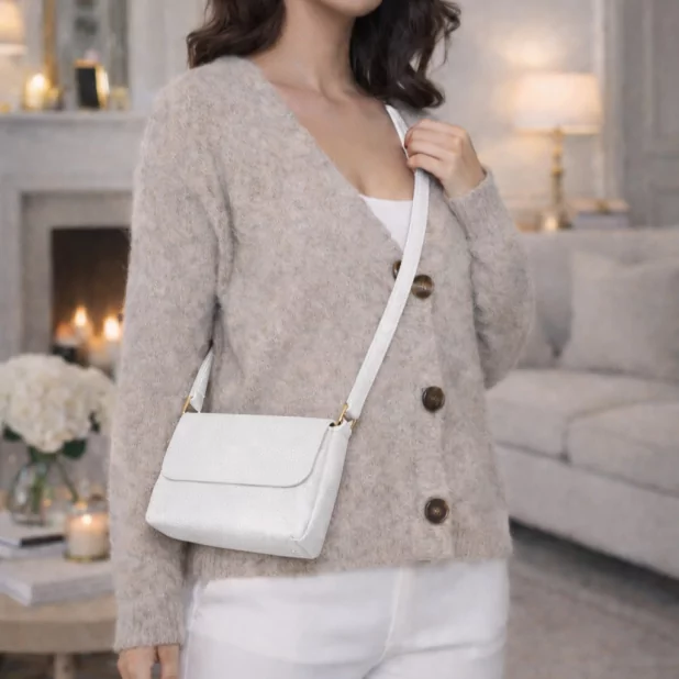 Sac à main bandoulière – Fermeture rabat