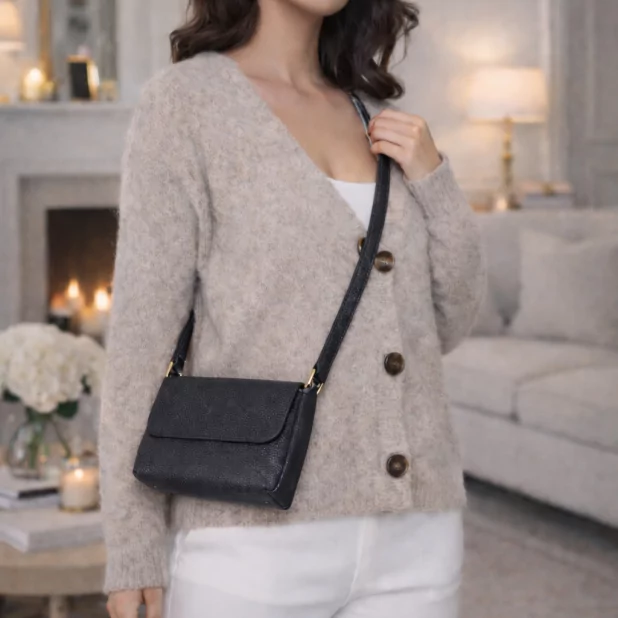 Sac à main bandoulière – Fermeture rabat