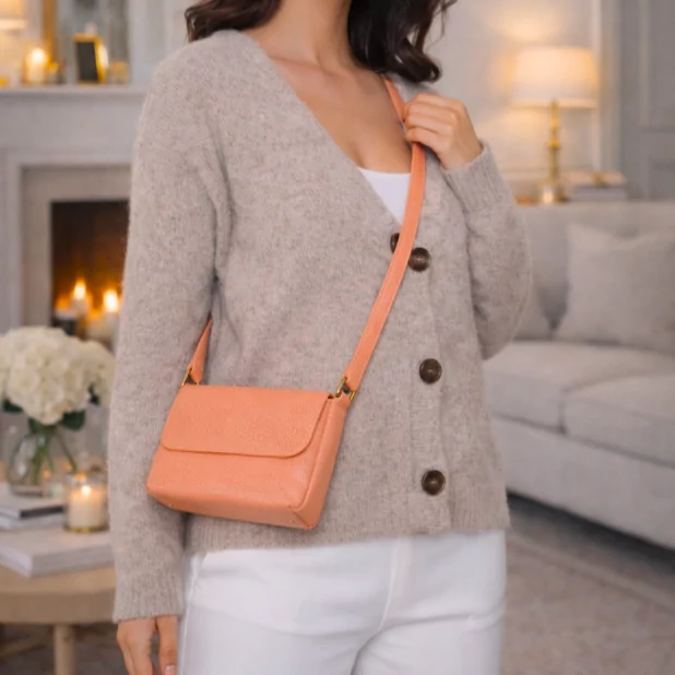 Sac à main bandoulière – Fermeture rabat