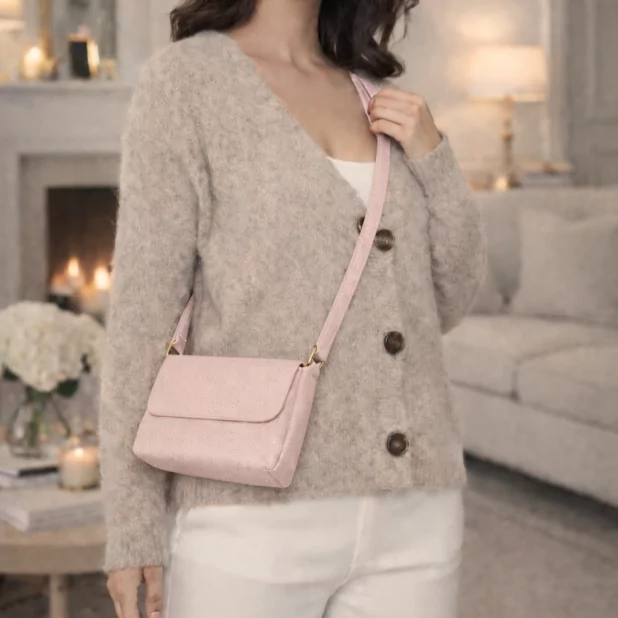 Sac à main bandoulière – Fermeture rabat