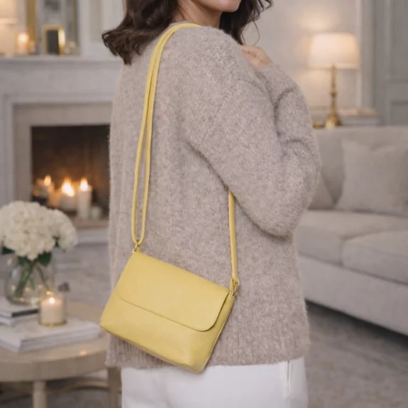 Sac à main bandoulière – Fermeture rabat