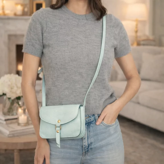 Petit sac bandoulière synthétique