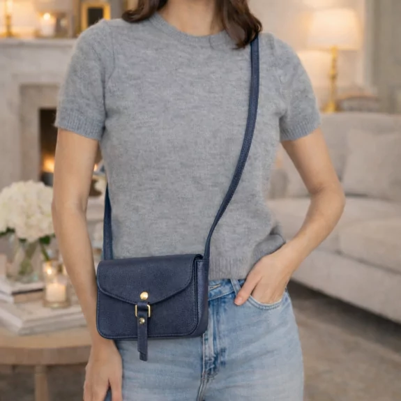 Petit sac bandoulière synthétique