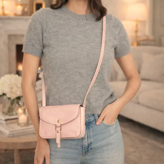 Petit sac bandoulière synthétique