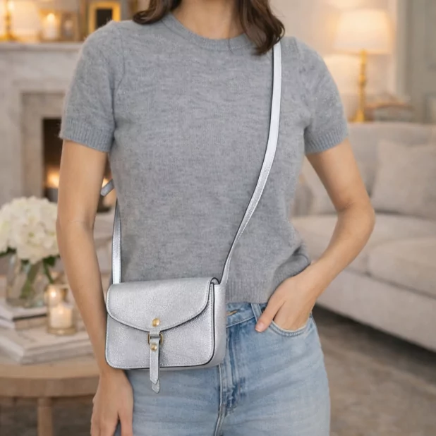 Petit sac bandoulière synthétique