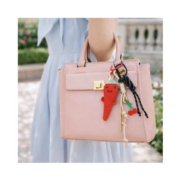 Porte clefs piment rouge et cerises