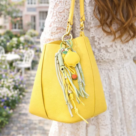 Porte clefs fruit - citron