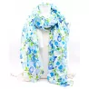 Echarpe tendance à motifs fleurs