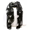 Écharpe Femme Motif Cœur Animal