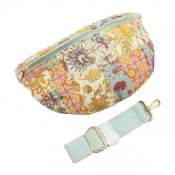 Sac banane femme motif patchwork