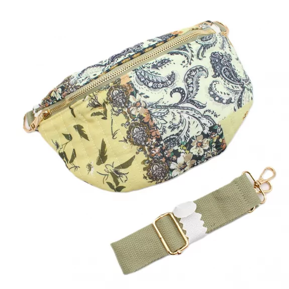 Sac banane femme motif patchwork
