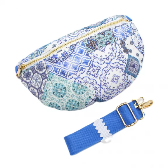 Sac banane femme motif patchwork