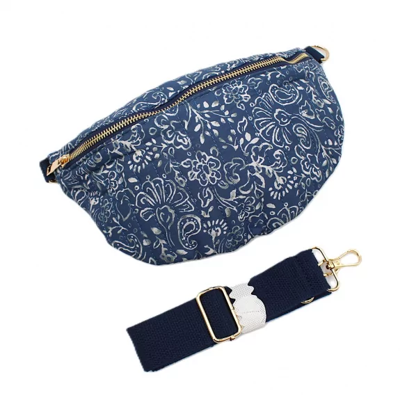 Sac Banane Femme en Coton – Motifs Floraux