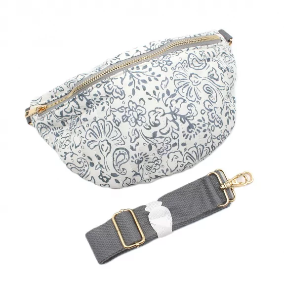 Sac Banane Femme en Coton – Motifs Floraux