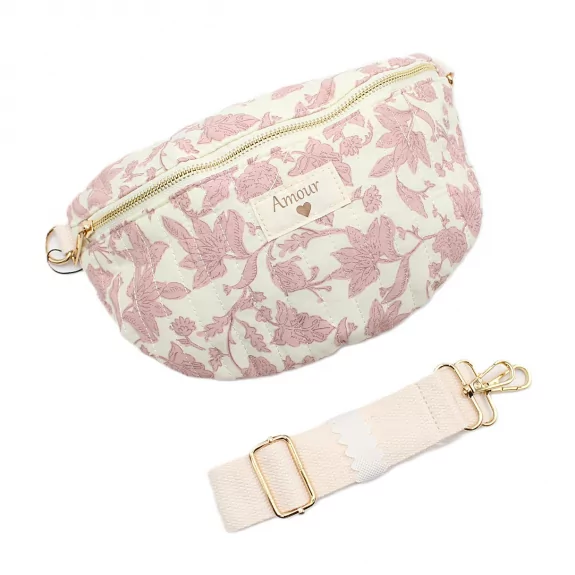 Sac Banane Femme Fleurie “Amour”