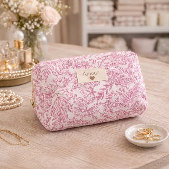 Pochette « Amour » – 100% coton