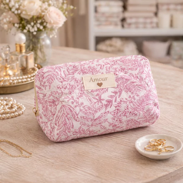 Pochette « Amour » – 100% coton
