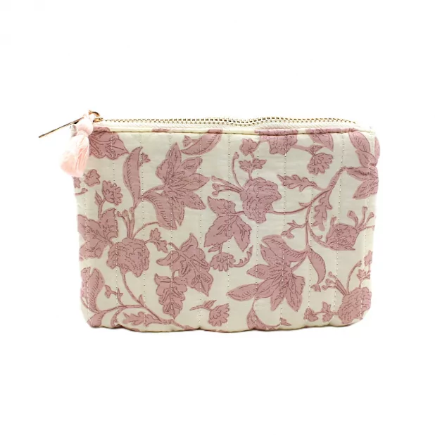 Petite pochette à motifs printanier et estival