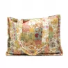 Tote bag patchwork en coton avec message AMOUR