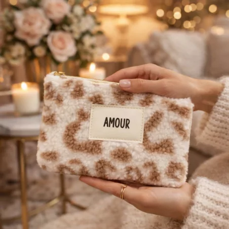 Pochette message moumoute - AMOUR