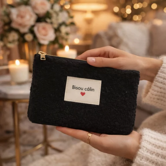 Pochette message moumoute - Bisou câlin